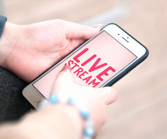 Solução completa em live streaming