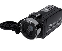 Câmera de Vídeo Digital de Alta Definição 2.7K, 30 Mega Pixels, Filmadora WiFi